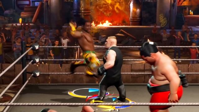 Playing a 30 Man Royal Rumble in WWE 2K Battlegrounds! - Challenge смотреть онлайн