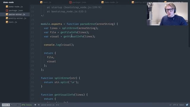 Kodesnutt.io Live Stream: Lag Node.js Wrapper смотреть онлайн