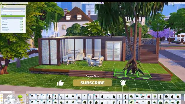 SPEEDBUILD: Magnolia Cafe - Sims 4 NOCC смотреть онлайн