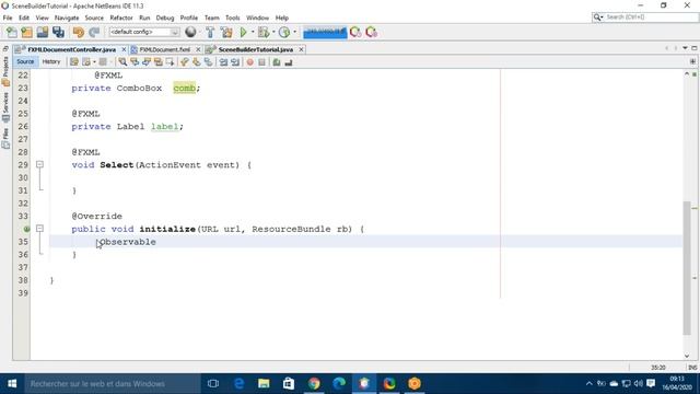 JavaFX Scene Builder Tutorial 36 ComboBox смотреть онлайн