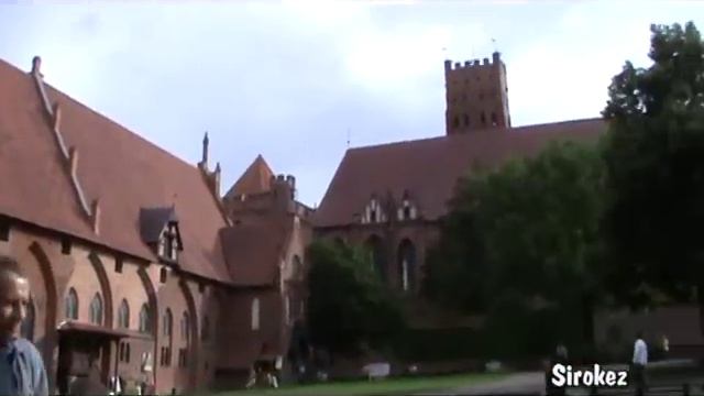 Замок крестоносцев в Малборке(Польша) смотреть онлайн