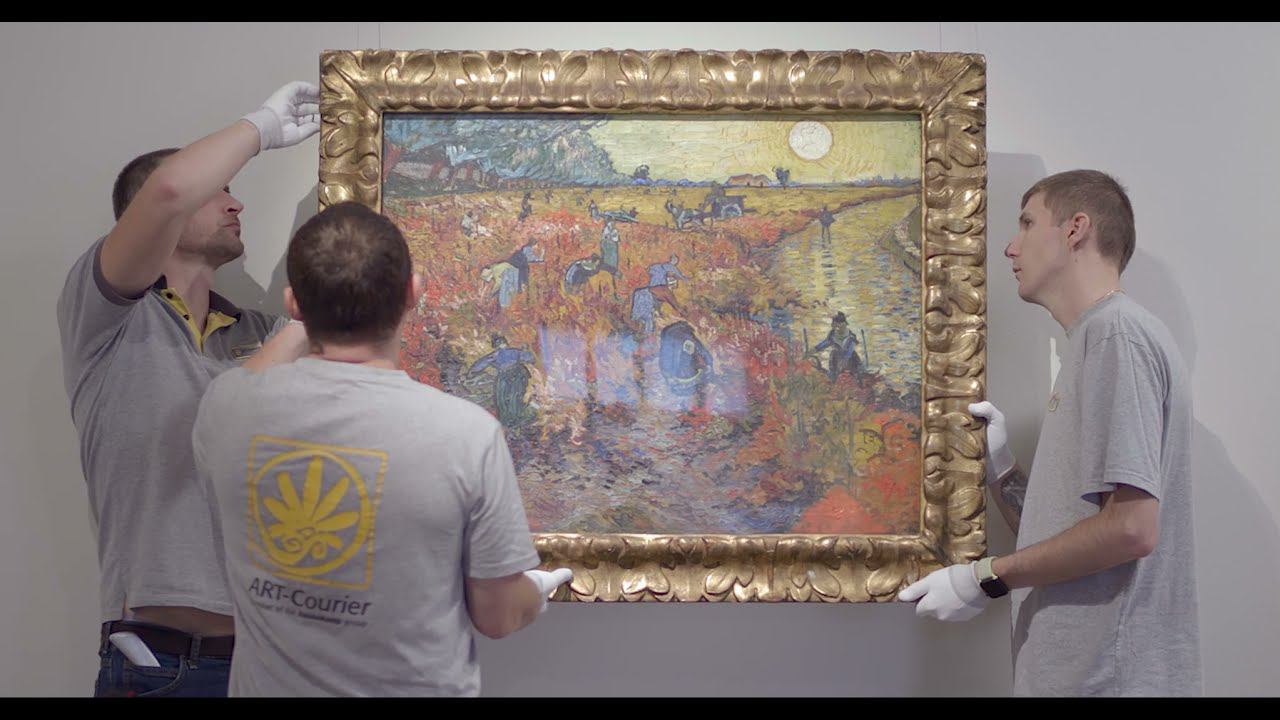 Тизер проекта. Изучение и консервация картины «Красные виноградники в Арле» смотреть онлайн