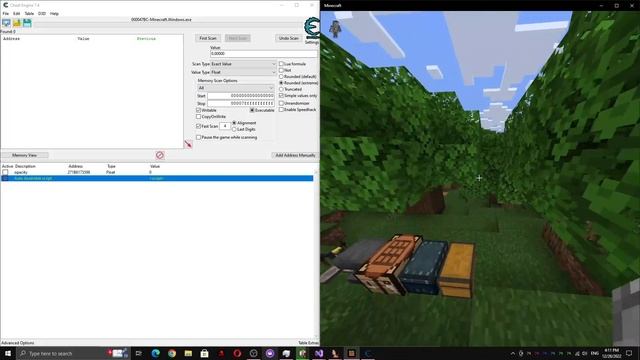 How to make a no UI background mod for Minecraft Bedrock with Cheat Engine смотреть онлайн