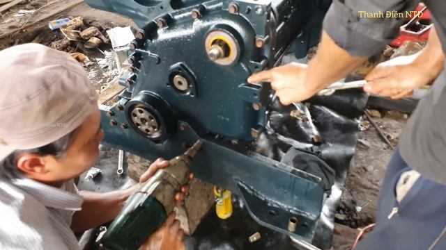 Phục hồi cummins N14,lấp ráp chi tiết từ A đến Z(old engine restoration) смотреть онлайн