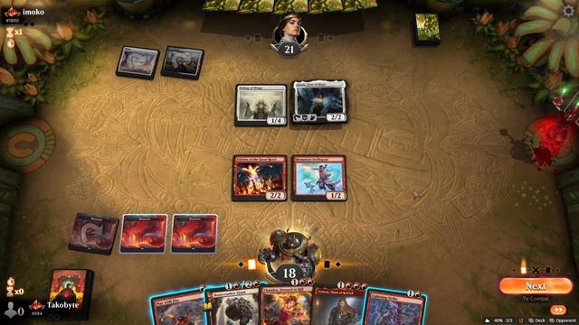 Mono Red Aggro! Eidolon of the Great Revel - Race to the finish | Explorer BO3 Ranked | MTG Arena смотреть онлайн