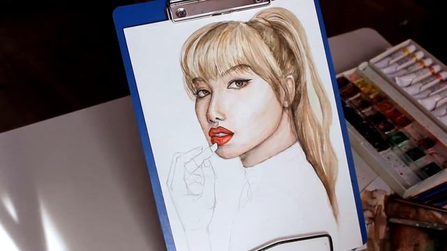 Speed Drawing | BLACKPINK Lisa смотреть онлайн