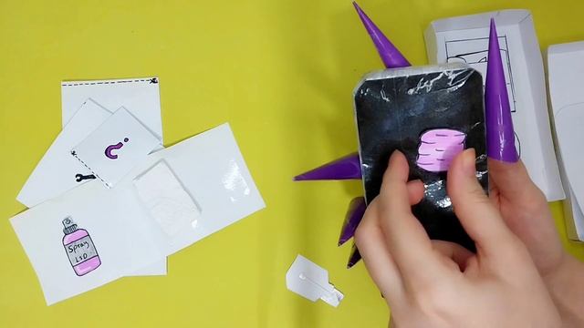 ?Making paper kuromi iPhone squishy | Broken iPhone 15 | no music ?| Asmr смотреть онлайн