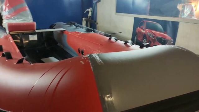 Алюминиевый РИБ Gladiator 380: распаковка, обзор, первое впечатление. смотреть онлайн