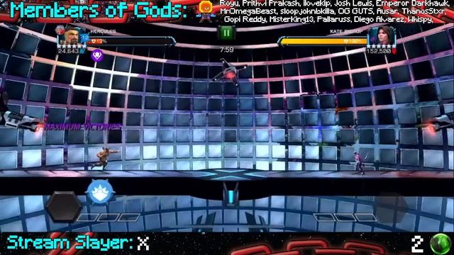 Zone 25 Push - Threat Level 6 Danger Room - Trivializing a Duo Run - Marvel Contest of Champions смотреть онлайн