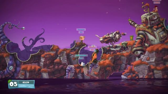 Worms: WMD | SUPER SHEEP SAVES THE DAY! (w/ H2O Delirious, Squirrel, Rilla, & Ohmwrecker) смотреть онлайн