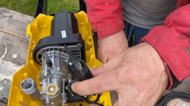 чиним сами? колхозный ремонт HUTER M135 PW минимойки . Сломалася перепускной клапан - что делать?