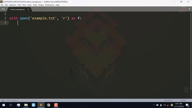 18. Python Bangla Tutorial - Context Manager - File Handling смотреть онлайн
