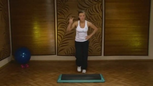 Комплекс упражнений с использованием степ платформы