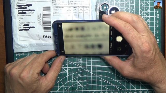 Три линзы для фотоаппарата смартфона с Алиэкспресс. смотреть онлайн