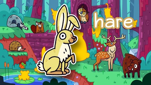 Learn Animals For Kids | Wild Forest Animals Names and Sounds for Children | Club Baboo смотреть онлайн