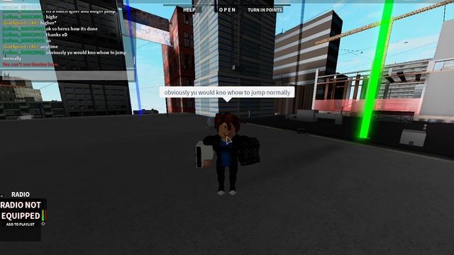 ROBLOX PARKOUR: how to long jump! (first video) смотреть онлайн
