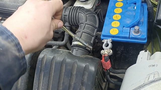 Матиз снятие стартера