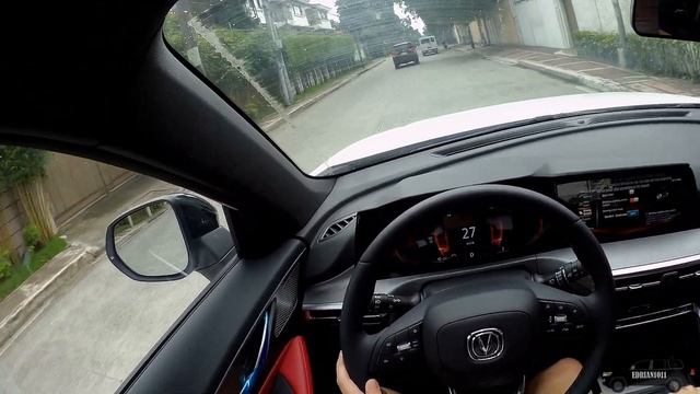 2022 Changan CS35 Plus (Luxe) - POV Rainy City Drive смотреть онлайн