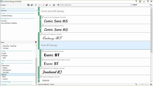 Corel Font Manager Part 2 смотреть онлайн