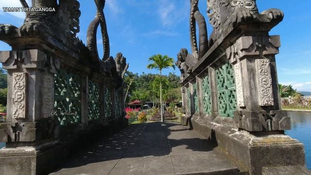 TAMAN AIR TIRTA GANGGA | WISATA BALI SAAT INI смотреть онлайн