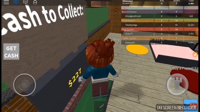 FNAF тайкун в роблокс смотреть онлайн