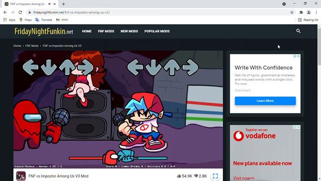 FNF vs Impostor Among Us V3 Mod Play Online Free Google Chrome 2021 09 06 13 30 51 смотреть онлайн