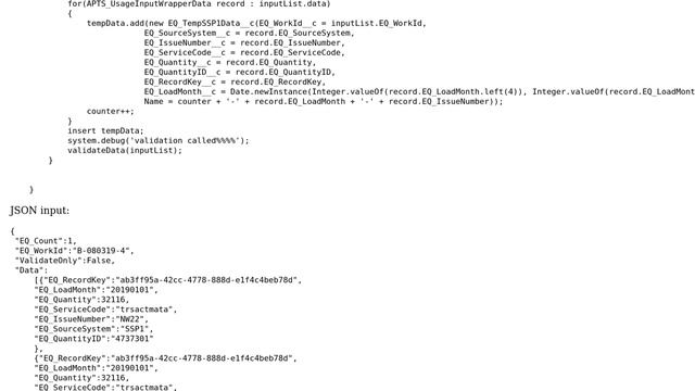 Salesforce: Need help in deserializing JSON list of input to my weservice смотреть онлайн