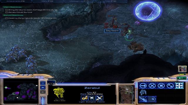 StarCraft 2 Campaign Playthrough Part 32 (Whispers Of Doom) смотреть онлайн