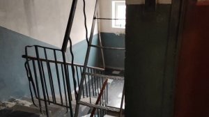 Был очень шумный — теперь очень тихий! | Старый лифт МЛЗ после замены лебёдки и приказного поста.