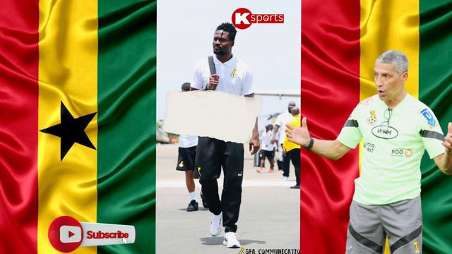 Black stars arrive in Angola for the second Leg in the Afcon qualifier | Angola vs Ghana смотреть онлайн