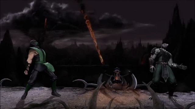 Mortal Kombat 9 Reptile Fatality 1, 2, 3, Stage And Babality (HD) смотреть онлайн
