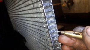 Промывка радиатора (конденсора)автокондиционера.