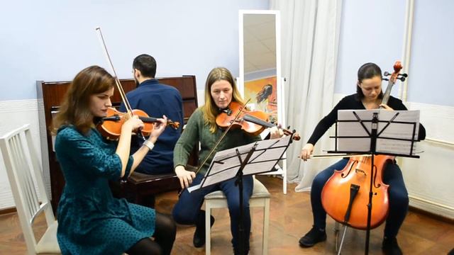 Квартет Оргиной Анны, преподавателя по скрипке. смотреть онлайн