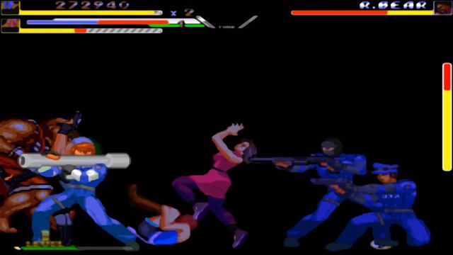 MUGEN Battle Request - Leon S. Kennedy, Ada Wong, Jill Valentine, Chris Redfield VS. Streets Of Rag смотреть онлайн