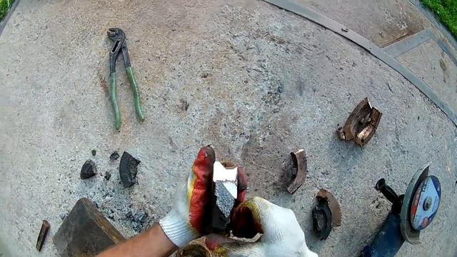 Обжигаем новую форму. Плавим бронзу. смотреть онлайн