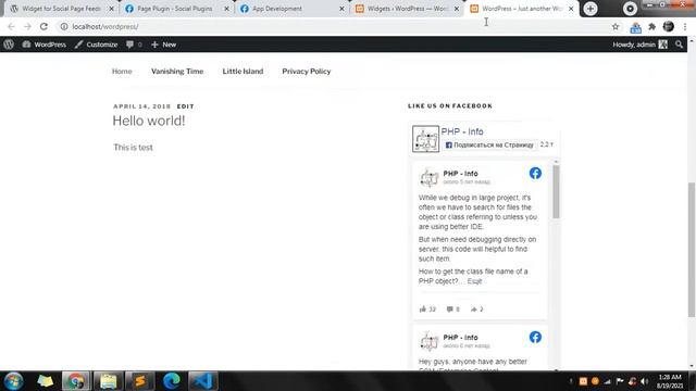 How To Add Facebook Page Feeds In WordPress Sidebar, Footer And Posts / Pages ? - 2023 смотреть онлайн