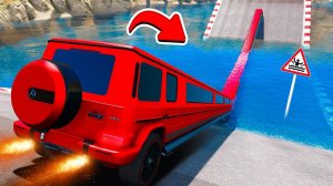 СМОЖЕТ ЛИ САМЫЙ ДЛИННЫЙ ГЕЛИК ЛИМУЗИН ПРОЕХАТЬ БОЛЬШУЮ ЛУЖУ В ГТА 5 МОДЫ! ЭКСПЕРИМЕНТЫ В GTA 5 MODS