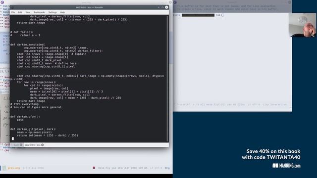 Using Cython to speed up Python смотреть онлайн