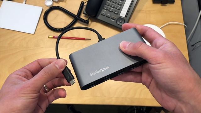 StarTech.com Thunderbolt 3 Mini Dock with Dual HDMI Review - Dual 4K 60Hz TB3DKM2HD смотреть онлайн
