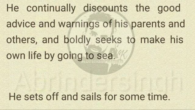 Character of ROBINSON CRUSOE|BA English Elective смотреть онлайн