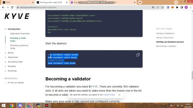 KYVE NETWORK CHAİN NODE RUNNİN #KYVENETWORK #KYVE #KYVEINCENTIVIZEDTESTNET смотреть онлайн