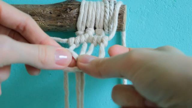 Бохо панно в технике макраме. Мастер класс. 1 Часть_[360p].mp4 смотреть онлайн