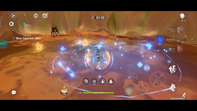 Test Record Genshin Impact 3.0 Redmi note 10 5g смотреть онлайн