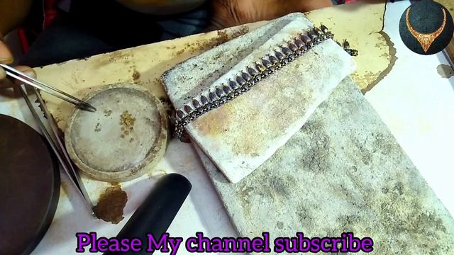 Latest Laffa Haar Making | Learn How To Make This Gold Laffa Neklece | Jewellery Making Video смотреть онлайн