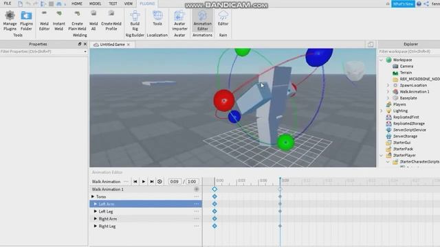 How to make a Walking Animation r6 (Easy) | Roblox Studio 2021 смотреть онлайн