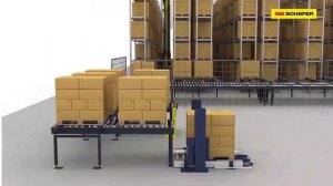 Автоматизация действующего склада: замена паллетных стеллажей на высотные с краном штабелером