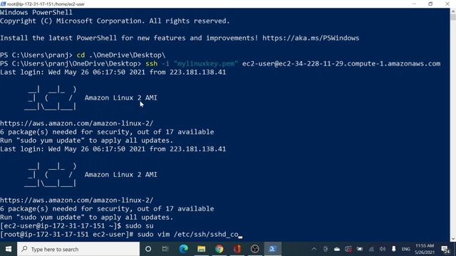 AWS Labs: Setting Password Access for EC2 Instance | EC2 Practicals | AWS Tutorials | смотреть онлайн