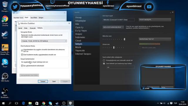 Steam Mikrofon Sorunu Çözümü смотреть онлайн