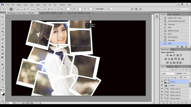 2016 Photoshop C6 Collage Effect смотреть онлайн