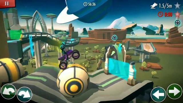 Gravity Rider: Space Bike Racing Game Online мотогонки с видом сбоку скачать на андроид обзор смотреть онлайн